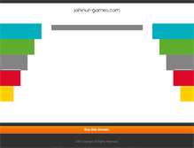 Tablet Screenshot of jahinur-games.com